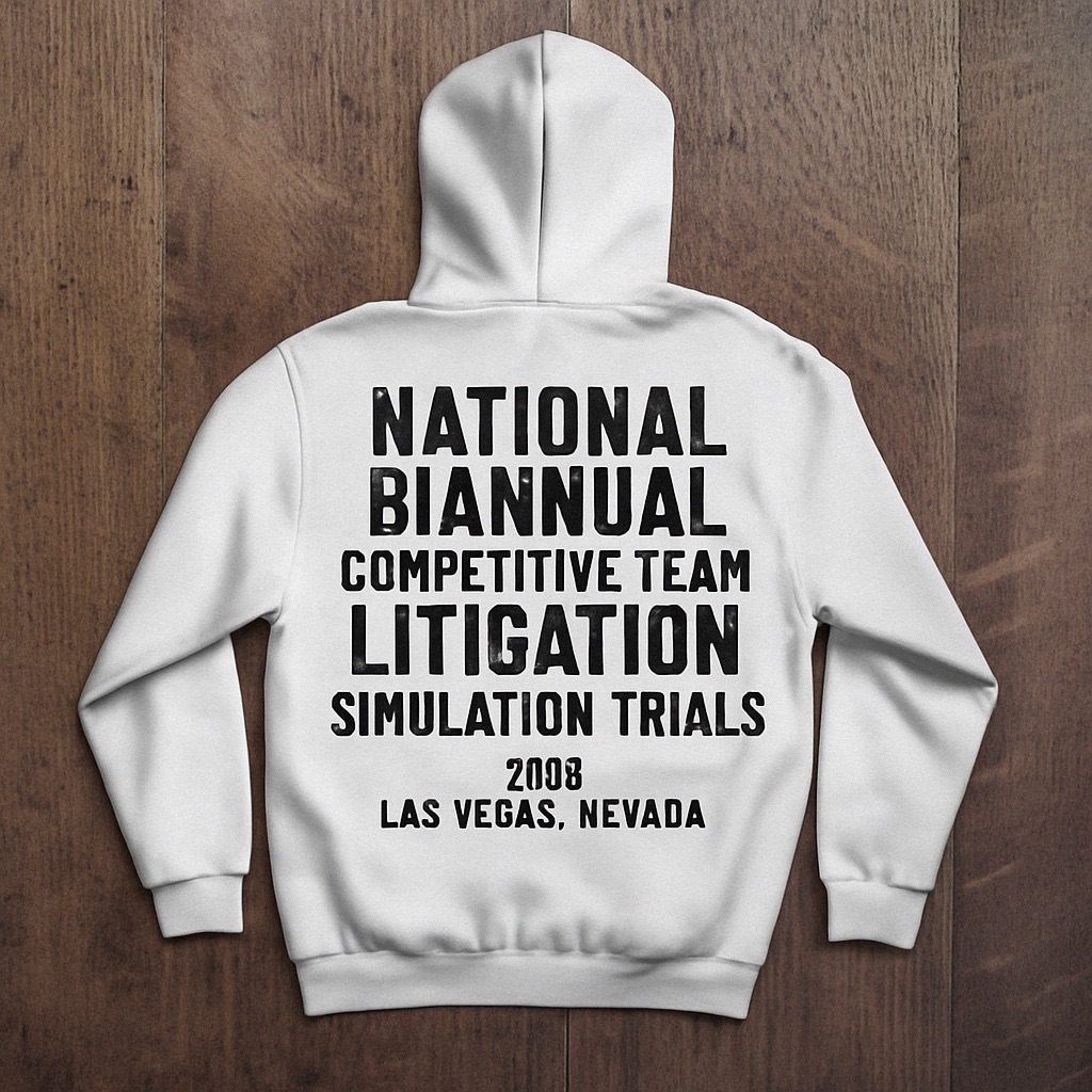 National Litigation Hoodie 2008